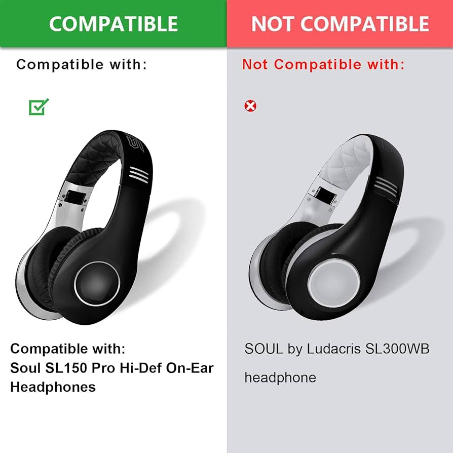 Amazon.co.jp: 置換耳パッド 互換性ありに適してSoul SL150 SL